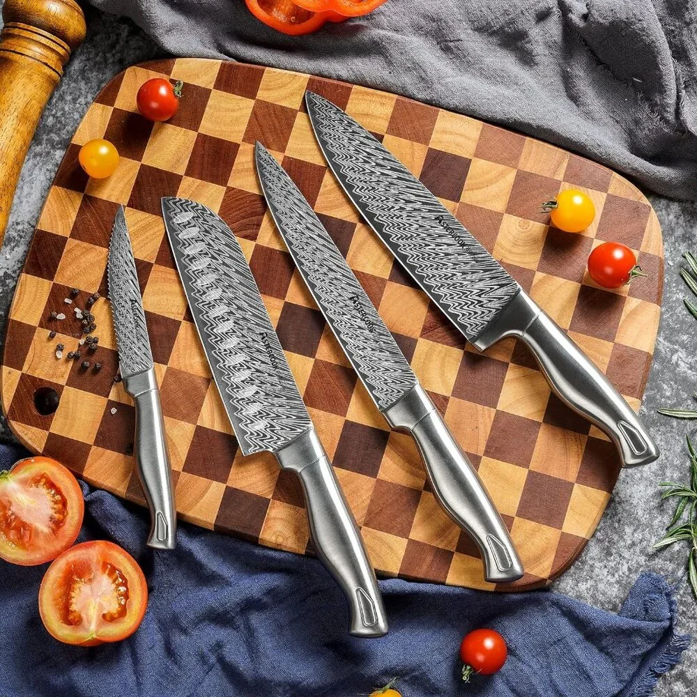 Astercook Chef Knife, Pro 8 Inch Kitchen Knife, German High Carbon Stainless Ste